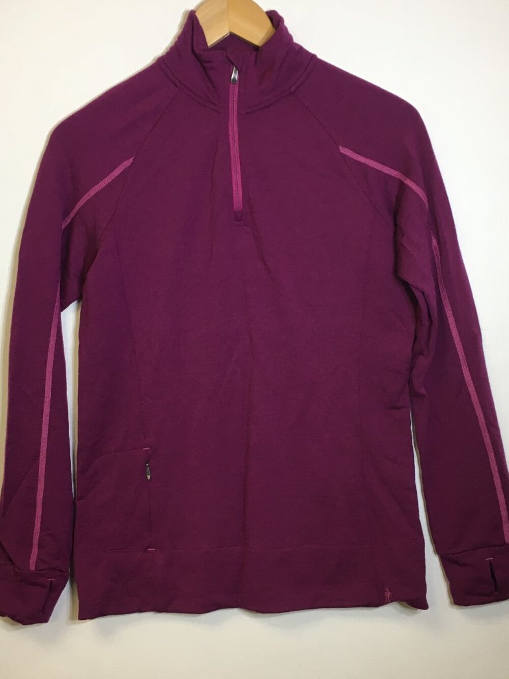 Smartwool Women's Merino Quarter Zip Baselayer - Size M - Pre-owned - YREGCX